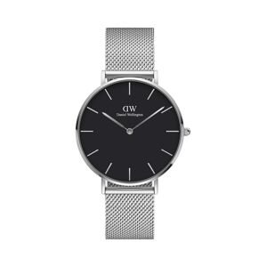 Hodinky Daniel Wellington Petite 36 Sterling strieborná farba