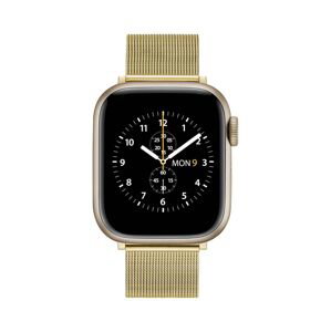 Remienok pre apple watch Daniel Wellington Smart Watch Mesh strap G 18mm zlatá farba