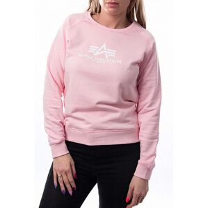 Mikina Alpha Industries 196031.491-pink, dámska, ružová farba, s potlačou