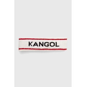Čelenka Kangol K3302ST-WHITE/CIAN, biela farba