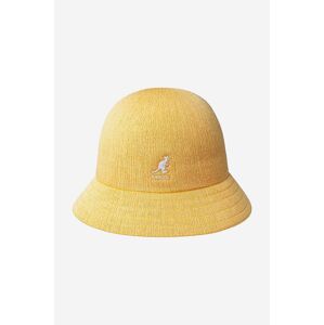 Obojstranný klobúk Kangol K3555.GREEN.APRICOT-GRN/APRICT, zelená farba