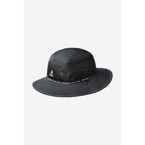 Klobúk Kangol From The Jump Bucket K5333.BLACK-BLACK, čierna farba