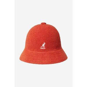 Klobúk Kangol Bermuda Casual 0397BC.CHERRY-CHERR.GLOW, červená farba