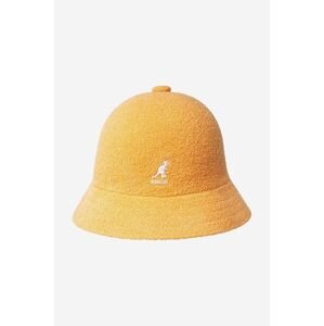 Klobúk Kangol 0397BC.WARM-WARM.APRIC, oranžová farba