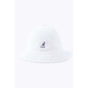 Klobúk Kangol Bermuda Casual 0397BC.WHITE-WHITE, biela farba,  0397BC WHITE