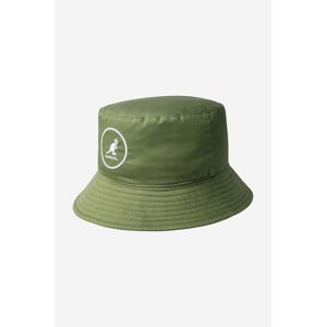 Klobúk Kangol Cotton Bucket K2117SP.OLV-OLIVE, zelená farba, bavlnený