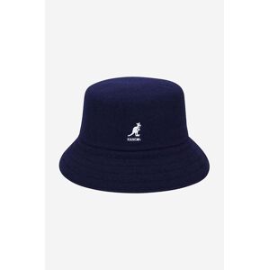 Vlnený klobúk Kangol Wool Lahinch K3191ST.NAVY-NAVY, tmavomodrá farba, vlnený