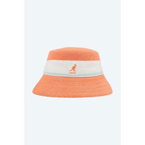 Klobúk Kangol 0 K3326ST.PEACH-PEACH.PINK, oranžová farba