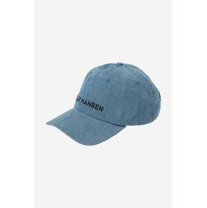 Manšestrová baseballová čiapka Helly Hansen Graphic Cap 48146-11, s nášivkou