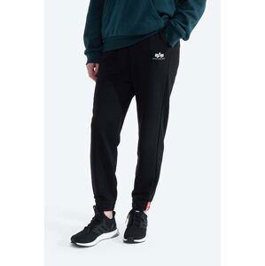 Tepláky Alpha Industries Basic Jogger 116051.03-black, čierna farba