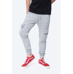 Tepláky Alpha Industries Terry Jogger 116204.17-grey, šedá farba