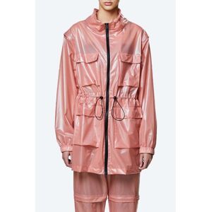 Pršiplášť Rains Zip Off Parka 1846.SHADOWBLUSH-SHADOW.BLU, ružová farba, prechodný