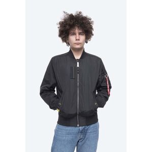 Bunda Alpha Industries MA-1 Parachute 116104.03-black, pánsky, čierna farba, prechodná