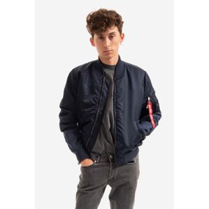 Bunda Alpha Industries Alpha Industries MA-1 VF 59 191118.07, pánska, tmavomodrá farba, prechodná