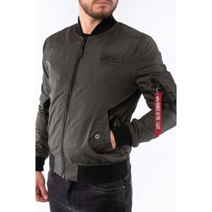 Bunda Alpha Industries 126101.136-grey, pánska, šedá farba, prechodná