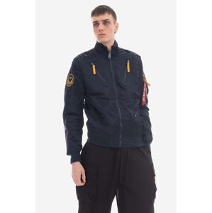 Bunda Alpha Industries Falcon II 156109.07-navy, pánska, tmavomodrá farba, prechodná