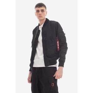 Bunda Alpha Industries Aeronaut 106105.03-black, pánska, čierna farba, prechodná, 106105 03