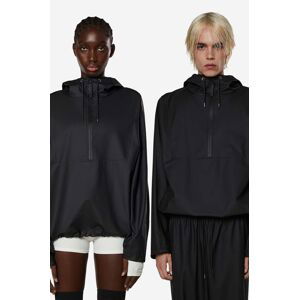 Bunda Rains Anorak 18030-BLACK., čierna farba, prechodná