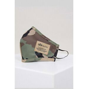 Ochranné rúško na viacnásobné použitie Alpha Industries 128938.408-green,