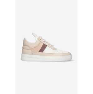 Kožené tenisky Filling Pieces Low Top Game béžová farba, 10133151888