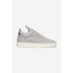 Semišové tenisky Filling Pieces Low Top Suede šedá farba, 10122791878