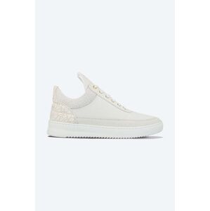 Kožené tenisky Filling Pieces Low Top Ripple Ceres šedá farba, 25127261890