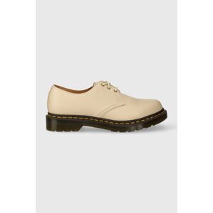 Kožené poltopánky Dr. Martens 24256292-BEIGE, pánske, béžová farba