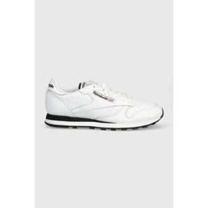 Kožené tenisky Reebok Classic GZ9939 GZ9939-cloud.wht, biela farba