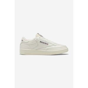 Kožené tenisky Reebok Classic Club C85 Vintage GX3681-cream, béžová farba