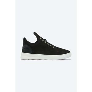 Kožené tenisky Filling Pieces Low Top Ripple Ceres čierna farba, 25127261861