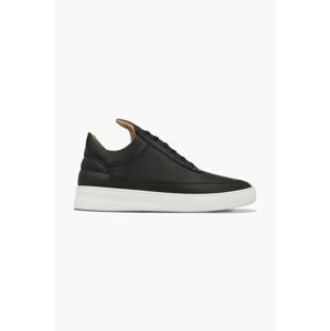 Kožené tenisky Filling Pieces Low Top Plain čierna farba, 29726991861