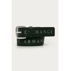 Armani Exchange - Kožený opasok