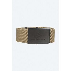 Opasok Alpha Industries Heavy Duty Belt 100906.13-brown, hnedá farba