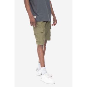 Šortky Alpha Industries Ripstop Jogger 106250.11-green, pánske, zelená farba