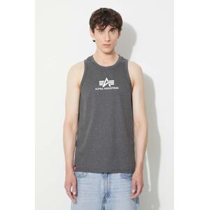 Tričko Alpha Industries Alpha Industries Basic Tank 126566.597-green, pánske, zelená farba