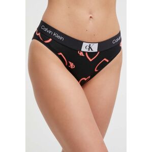 Nohavičky Calvin Klein Underwear čierna farba