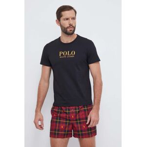 Bavlnené pyžamo Polo Ralph Lauren vzorovaná