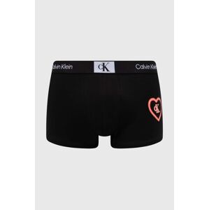 Boxerky Calvin Klein Underwear pánske, čierna farba