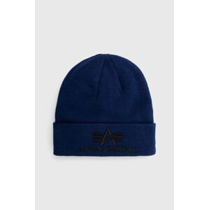 Čiapka Alpha Industries 3D Beanie 168910.07, z tenkej pleteniny