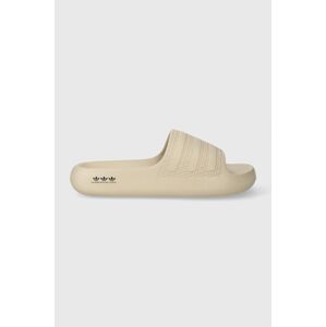 Šľapky adidas Originals Adilette Ayoon dámske, béžová farba