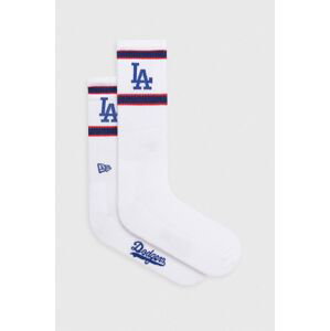 Ponožky New Era pánske, biela farba, LOS ANGELES DODGERS