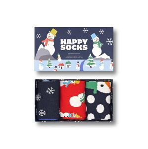 Ponožky Happy Socks Snowman Socks Gift Set 3-pak