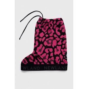 Návleky na snehové topánky Newland Vania ružová farba