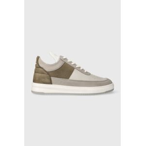 Kožené tenisky Filling Pieces Low Top Game šedá farba, 10133151174