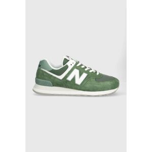 Tenisky New Balance 574 zelená farba