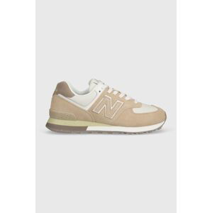 Tenisky New Balance 574 béžová farba