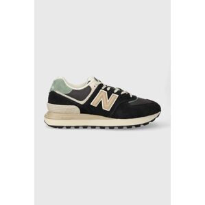 Tenisky New Balance 574 čierna farba, U574LGFB