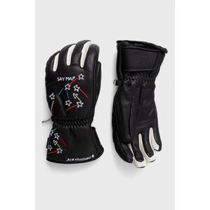 Lyžiarske rukavice Rossignol Sublime x JCC čierna farba
