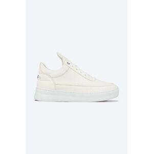 Kožené tenisky Filling Pieces Low Top Plain 683 Organic biela farba, 29733222007