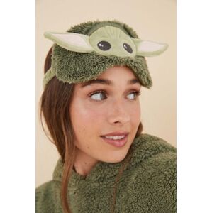 Maska na oči na spanie women'secret Baby Yoda zelená farba, 1376394